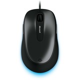 Microsoft 4FD-00023 ratón Ambidextro USB tipo A Óptico 1000 DPI negro, Ambidextro, Óptico, USB tipo A, 1000 DPI, Negro