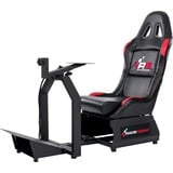 RaceRoom RR3055 Silla para videojuegos universal Negro, Rojo, Sim Rig negro/Rojo, Silla para videojuegos universal, Racing, PC, Playstation, Xbox, Negro / Rojo, Negro, Rojo, Imitación piel