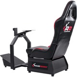 RaceRoom RR3055 Silla para videojuegos universal Negro, Rojo, Sim Rig negro/Rojo, Silla para videojuegos universal, Racing, PC, Playstation, Xbox, Negro / Rojo, Negro, Rojo, Imitación piel