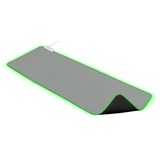 Razer Goiathus Extended Chroma Negro, Blanco Alfombrilla de ratón para juegos, Almohadilla de ratón para juegos blanco/Gris, Negro, Blanco, Monótono, Base antiderrapante, Alfombrilla de ratón para juegos