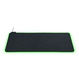 Razer Goliathus Extended Chroma Alfombrilla de ratón para juegos Negro, Almohadilla de ratón para juegos negro, Negro, Monocromo, Caucho, USB con suministro de corriente, Base antiderrapante, Alfombrilla de ratón para juegos