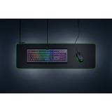 Razer Goliathus Extended Chroma Alfombrilla de ratón para juegos Negro, Almohadilla de ratón para juegos negro, Negro, Monocromo, Caucho, USB con suministro de corriente, Base antiderrapante, Alfombrilla de ratón para juegos