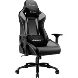 ELBRUS 3 Silla para videojuegos universal Asiento acolchado Negro, Gris, Asientos de juego