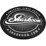 Sharkoon Floor Mat Partes y accesorios para sillas para videojuegos, Alfombra protectora negro/blanco, Alfombra para silla, Negro, Blanco, Poliéster, 1200 mm, 1200 mm, 5 mm