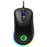 Sharkoon Light² 100 ratón mano derecha USB tipo A Óptico 5000 DPI, Ratones para gaming negro, mano derecha, Óptico, USB tipo A, 5000 DPI, Negro