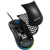 Sharkoon Light² 200 ratón mano derecha USB tipo A Óptico 16000 DPI, Ratones para gaming negro, mano derecha, Óptico, USB tipo A, 16000 DPI, Negro