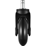Sharkoon SW10 Negro Plástico PU Ruedas giratorias negro, Ruedas giratorias, Sharkoon, SKILLER, ELBRUS, Negro, Plástico PU, 7,5 cm