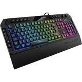Sharkoon Skiller SGK5 teclado USB QWERTZ Alemán Negro, Teclado para gaming negro, Completo (100%), USB, Interruptor mecánico, QWERTZ, LED RGB, Negro