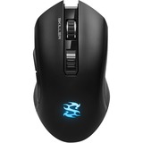 Sharkoon Skiller SGM3 ratón mano derecha RF Wireless + USB Type-A Óptico 6000 DPI, Ratones para gaming negro, mano derecha, Óptico, RF Wireless + USB Type-A, 6000 DPI, Negro