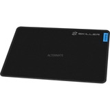Sharkoon Skiller SGP1 M, Mousepad, Almohadilla de ratón para juegos negro, Negro, Monocromo, Caucho, Base antiderrapante, Alfombrilla de ratón para juegos