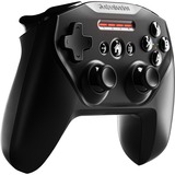 SteelSeries NIMBUS + Negro Bluetooth Gamepad Analógico/Digital iOS negro, Gamepad, iOS, Botón Atrás, Cruceta, Botón de inicio, Botón menú, Botón Opciones, Analógico/Digital, Inalámbrico, Bluetooth