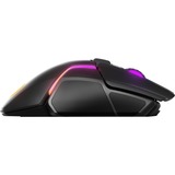 SteelSeries Rival 650 ratón mano derecha RF inalámbrico Óptico, Ratones para gaming negro, mano derecha, Óptico, RF inalámbrico, Negro