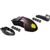 SteelSeries Rival 650 ratón mano derecha RF inalámbrico Óptico, Ratones para gaming negro, mano derecha, Óptico, RF inalámbrico, Negro