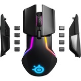 SteelSeries Rival 650 ratón mano derecha RF inalámbrico Óptico, Ratones para gaming negro, mano derecha, Óptico, RF inalámbrico, Negro