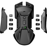 SteelSeries Rival 650 ratón mano derecha RF inalámbrico Óptico, Ratones para gaming negro, mano derecha, Óptico, RF inalámbrico, Negro