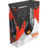 SteelSeries Rival 650 ratón mano derecha RF inalámbrico Óptico, Ratones para gaming negro, mano derecha, Óptico, RF inalámbrico, Negro