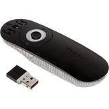 Targus Multimedia Presentation Remote, Presentador negro, RF, Negro