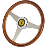 Thrustmaster 2960822 accesorio de controlador de juego Helm, Volante de recambio marrón/Plateado, Helm, Madera, Gris, Metal, Caja