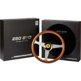 Thrustmaster 2960822 accesorio de controlador de juego Volante de carreras, Volante de recambio marrón/Plateado, Volante de carreras, Madera, Gris, Metal, China, 1 pieza(s), 108 mm
