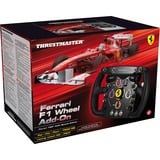 Thrustmaster Ferrari F1 Negro RF Volante Analógico PC, PlayStation 4, PlayStation 5, Playstation 3, Xbox, Volante de recambio negro/Plateado, Volante, PC, PlayStation 4, PlayStation 5, Playstation 3, Xbox, Cruceta, Analógico, Inalámbrico, RF