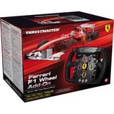 Thrustmaster Ferrari F1 Wheel Add-On Especial PC USB 2.0 Negro, Volante de recambio negro/Plateado, Especial, PC, Cruceta, Alámbrico, USB 2.0, Negro