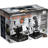 Thrustmaster Hotas Warthog Palanca de mando PC, Joystick Negro, Hotas (mando más palanca de control) negro/Plateado, Joystick Alámbrico Negro, sólo para PC