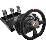 Thrustmaster T300 Ferrari Integral Racing Wheel Alcantara Edition, Volante negro, Volante + Pedales, PC, PlayStation 4, Playstation 3, Analógico/Digital, Negro, Tejido alcántara