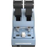 Thrustmaster TCA Officer Pack Airbus Edition Negro, Azul USB Simulador de Vuelo Analógico/Digital PC, Conjunto Azul-gris/Negro, Simulador de Vuelo, PC, Analógico/Digital, Alámbrico, USB, USB Tipo C