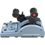 Thrustmaster TCA Quadrant Airbus Edition Negro, Azul Simulador de Vuelo PC, 2152 Azul-gris/Negro, Simulador de Vuelo, PC, Negro, Azul, Windows 10, Windows 8, 530 g