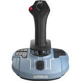 Thrustmaster TCA Sidestick Airbus edition Negro, Azul USB Palanca de mando PC Azul-gris/Negro, Palanca de mando, PC, Alámbrico, USB, Negro, Azul, Cable