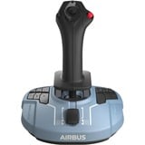 Thrustmaster TCA Sidestick Airbus edition Negro, Azul USB Palanca de mando PC Azul-gris/Negro, Palanca de mando, PC, Alámbrico, USB, Negro, Azul, Cable