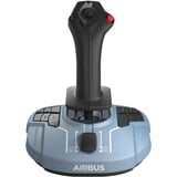 Thrustmaster TCA Sidestick Airbus edition Negro, Azul USB Palanca de vuelo Analógico/Digital PC, Palanca de mando Azul-gris/Negro, Palanca de vuelo, PC, Analógico/Digital, Alámbrico, USB, Negro, Azul