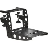 Thrustmaster TM Flying Clamp Abrazadera de mesa para base de vuelo, Soporte negro, Abrazadera de mesa para base de vuelo, Negro, Metal, 220 mm, 390 mm, 233 mm