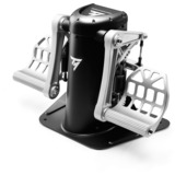 Thrustmaster TPR Rudder Negro, Plata USB Simulador de Vuelo Analógico PC, Pedales negro/metálico, Simulador de Vuelo, PC, Analógico, Alámbrico, USB, Negro, Plata