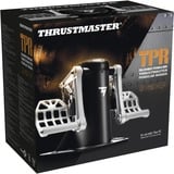 Thrustmaster TPR Rudder Negro, Plata USB Simulador de Vuelo Analógico PC, Pedales negro/metálico, Simulador de Vuelo, PC, Analógico, Alámbrico, USB, Negro, Plata