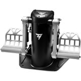 Thrustmaster TPR: Pendular Rudder, Pedales negro/metálico, Pendular rudder, Negro, Plata, Metal, Digital Combat Simulator, Xplane 11, Xplane 12, Microsoft Flight Simulator 2020, Star Citizen,..., 336 mm, 456 mm