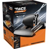 Thrustmaster TWCS Throttle Negro USB Palanca de mando Analógico PC, 2152 negro/Naranja, Palanca de mando, PC, Analógico, Alámbrico, USB, Negro