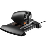 Thrustmaster TWCS Throttle Negro USB Palanca de mando Analógico PC, Palancas de empuje negro/Naranja, Palanca de mando, PC, Analógico, Alámbrico, USB, Negro