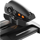 Thrustmaster TWCS Throttle Negro USB Palanca de mando Analógico PC, Palancas de empuje negro/Naranja, Palanca de mando, PC, Analógico, Alámbrico, USB, Negro