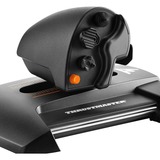 Thrustmaster TWCS Throttle Negro USB Palanca de mando Analógico PC, Palancas de empuje negro/Naranja, Palanca de mando, PC, Analógico, Alámbrico, USB, Negro