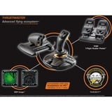 Thrustmaster T-16000M FCS Hotas Negro, Naranja USB Palanca de mando Analógico/Digital MAC, PC, Hotas (mando más palanca de control) negro/Naranja, Palanca de mando, MAC, PC, Cruceta, Analógico/Digital, Alámbrico, USB