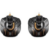 Thrustmaster T.16000M FCS SPACE SIM DUO Negro, Naranja USB Palanca de mando Analógico/Digital PC negro/Naranja, Palanca de mando, PC, Cruceta, Analógico/Digital, Alámbrico, USB