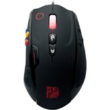 Tt eSPORTS MO-VLS-WDLOBK-01 ratón mano derecha USB tipo A Laser 8200 DPI, Ratones para gaming negro, mano derecha, Laser, USB tipo A, 8200 DPI, Negro