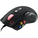 Tt eSPORTS MO-VLS-WDLOBK-01 ratón mano derecha USB tipo A Laser 8200 DPI, Ratones para gaming negro, mano derecha, Laser, USB tipo A, 8200 DPI, Negro