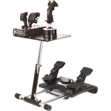 Wheel Stand Pro Deluxe V2 Accesorios y piezas de videoconsolas, Soporte negro, Negro, Acero inoxidable, Pro Flight X-55 Rhino H.O.T.A.S. Pro Flight X52 / X52 Pro HOTAS WARTHOG Pro Flight Rudder