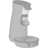 Philips HD6593/20, Cafetera monodosis gris