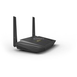 ASUS RT-AX56U router inalámbrico Gigabit Ethernet Doble banda (2,4 GHz / 5 GHz) 4G Negro negro, Wi-Fi 6 (802.11ax), Doble banda (2,4 GHz / 5 GHz), Ethernet, 4G, Negro, Router de sobremesa