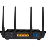 ASUS RT-AX58U router inalámbrico Gigabit Ethernet Doble banda (2,4 GHz / 5 GHz) 4G, Enrutador de malla Wi-Fi 6 (802.11ax), Doble banda (2,4 GHz / 5 GHz), Ethernet, 4G