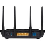 ASUS RT-AX58U router inalámbrico Gigabit Ethernet Doble banda (2,4 GHz / 5 GHz) 4G, Enrutador de malla Wi-Fi 6 (802.11ax), Doble banda (2,4 GHz / 5 GHz), Ethernet, 4G