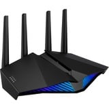 ASUS RT-AX82U router inalámbrico Gigabit Ethernet Doble banda (2,4 GHz / 5 GHz) Negro negro, Wi-Fi 6 (802.11ax), Doble banda (2,4 GHz / 5 GHz), Ethernet, Negro, Router de sobremesa